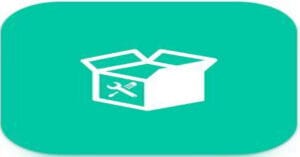 WABox Toolkit APK interface showing status saver and chat backup features