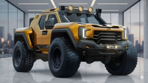 2026 Caterpillar heavy-duty pickup truck rugged exterior and off-road design