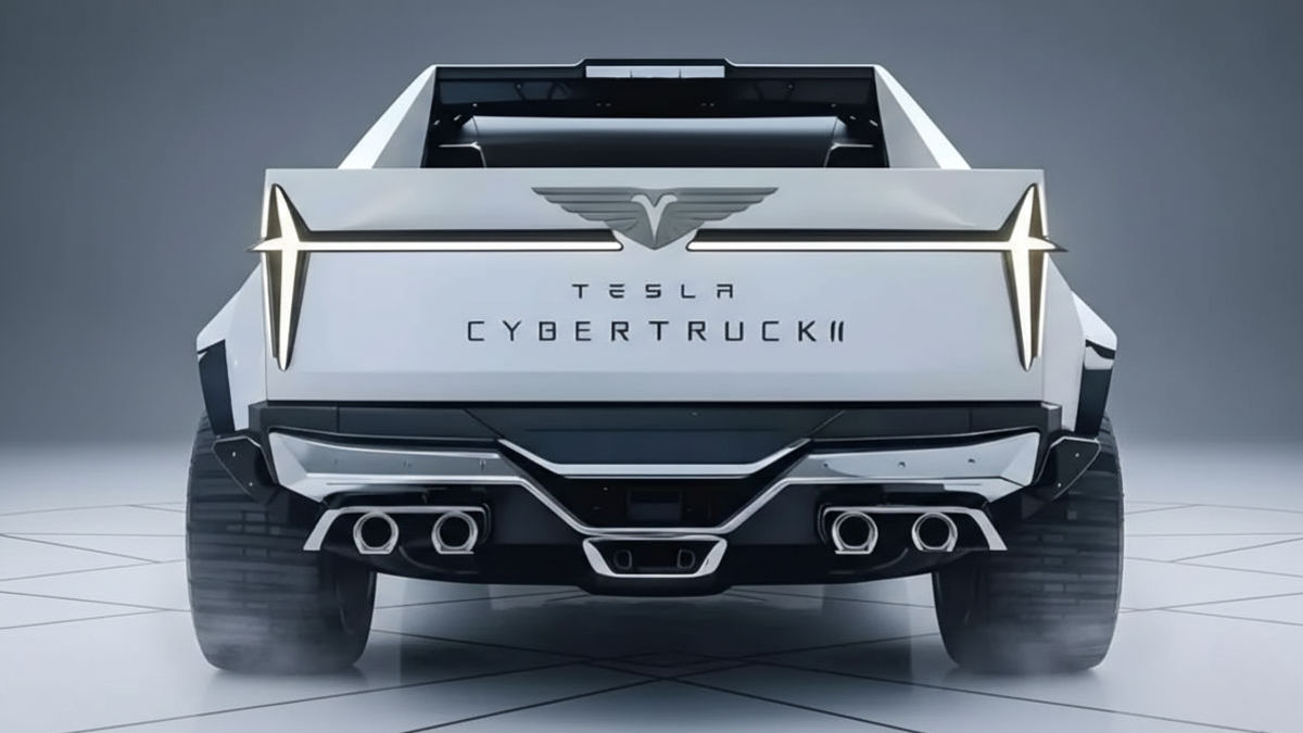 Sleek 2026 Tesla Cybertruck showcasing electric prowess and modern utility