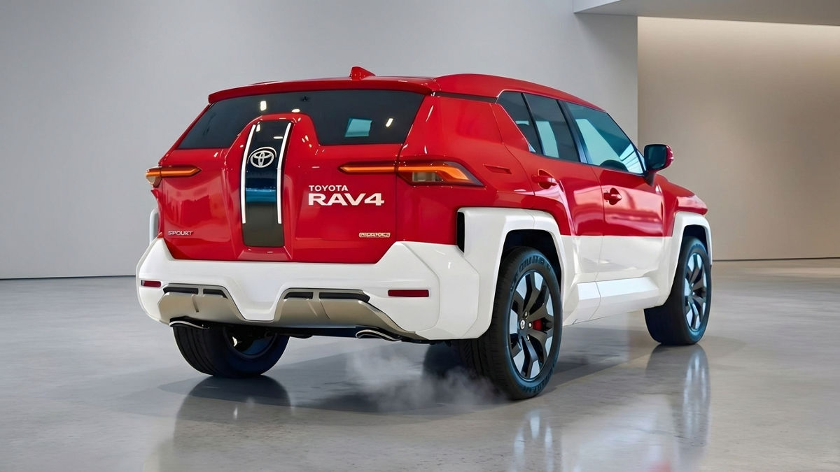 2026 Toyota RAV4 Hybrid compact SUV exterior in updated design