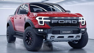 2026 Ford Ranger rugged mid-size pickup exterior design